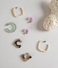 Load image into Gallery viewer, Machete Acetate Hoops