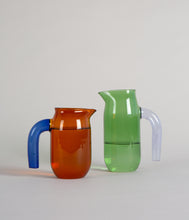 Load image into Gallery viewer, Hay Coloured Glass Jug