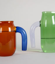 Load image into Gallery viewer, Hay Coloured Glass Jug
